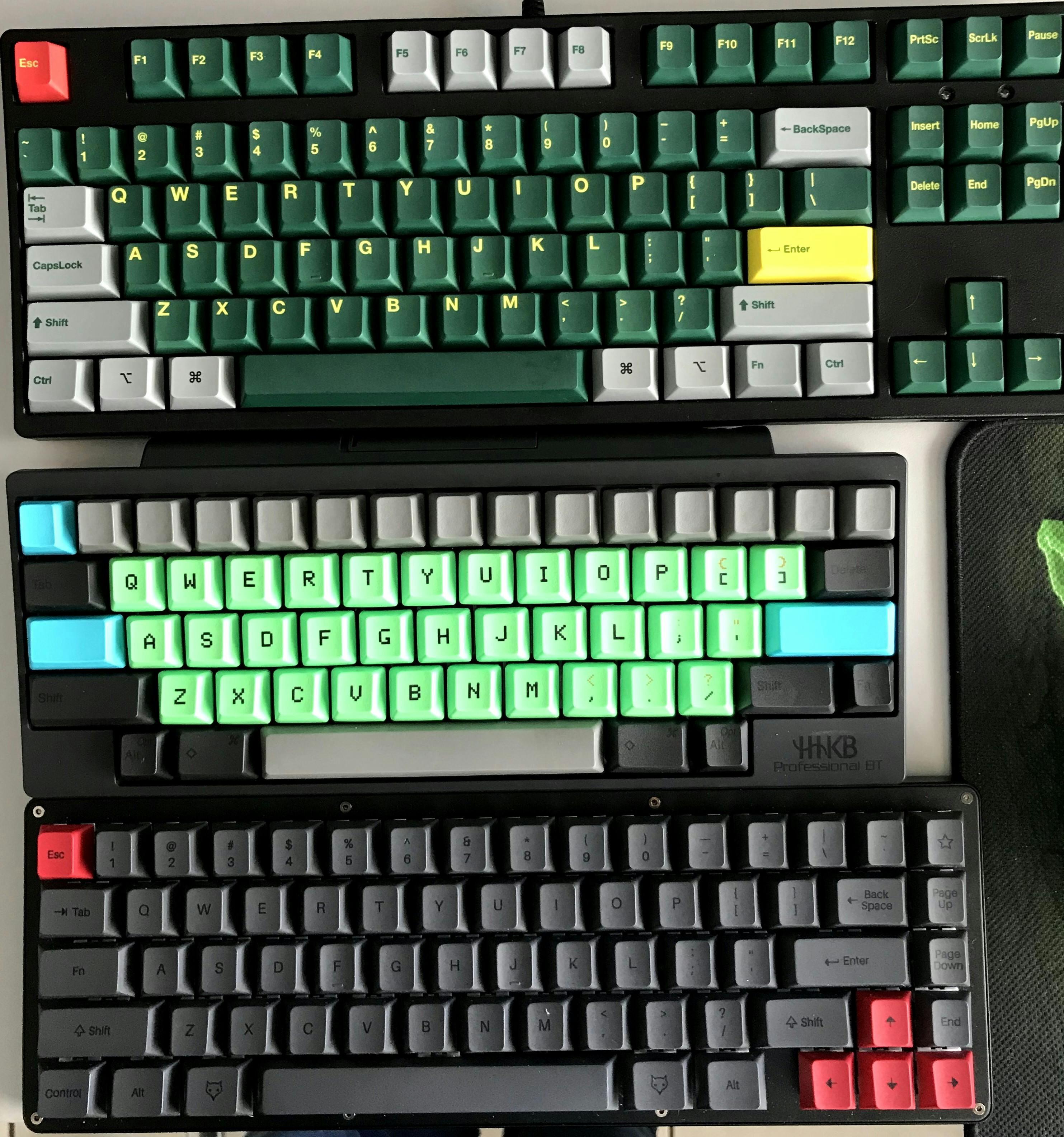 keyboards comparison
