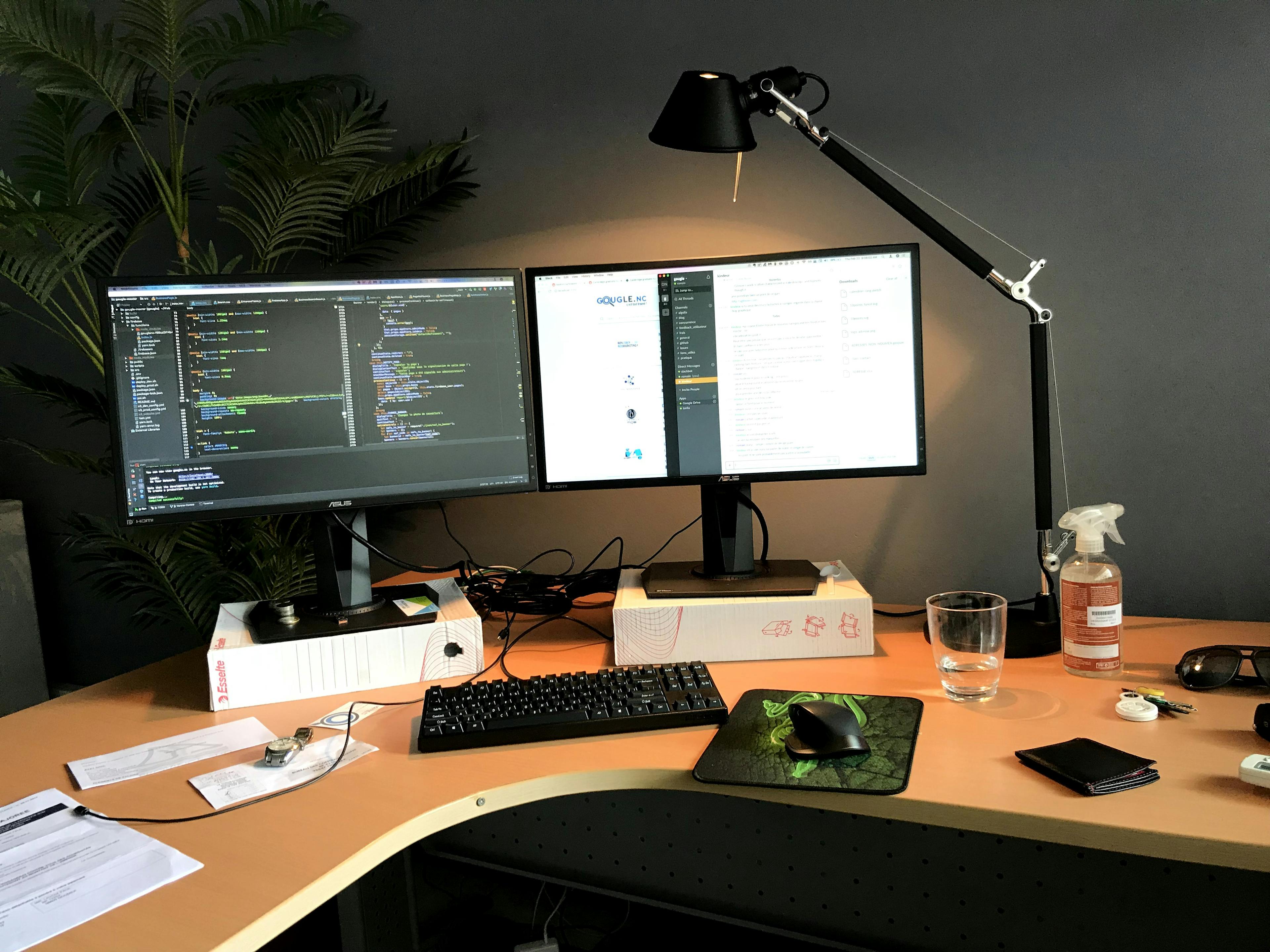 an old freelance software engineer setup